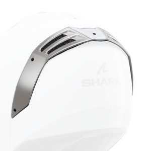 SPOILER & BASE + COVER - SPARTAN RS - GLOSSY CHROM + LIGHT, L/XL