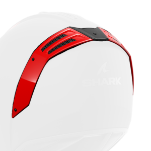 SPOILER & BASE + COVER - SPARTAN RS - BLACK MAT + GLOSSY ORANGE, L/XL