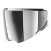 SILVER IRIDIUM VISOR