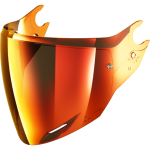 SHARK RS JET VISOR - RED IRIDIUM VISOR